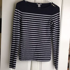 Scoop long sleeve shirt